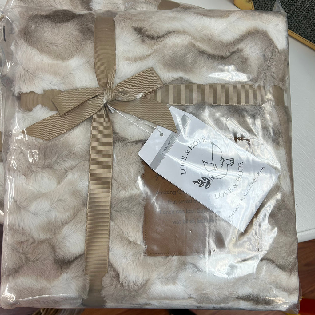 Love and Hope Patch Throw