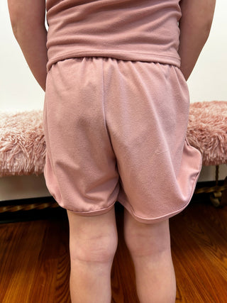 Girls Blush Shorts by Area Code 407 - All About Me Boutique