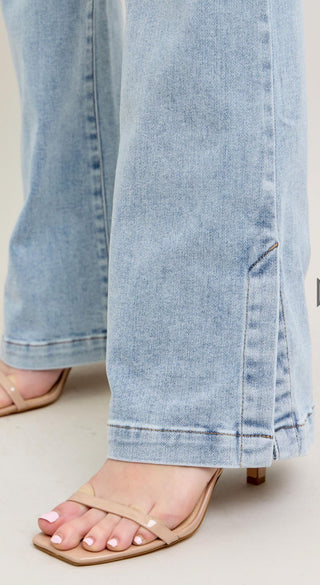 Judy Blue Vintage Wash Bootcut Jeans - Tummy Control - All About Me Boutique
