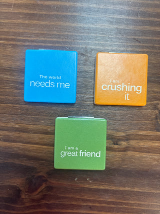 Demdaco Positive Sentiment Pocket Mirrors