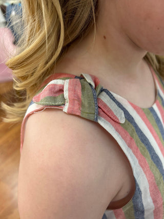 Girls Striped Sundress by Vignette - All About Me Boutique