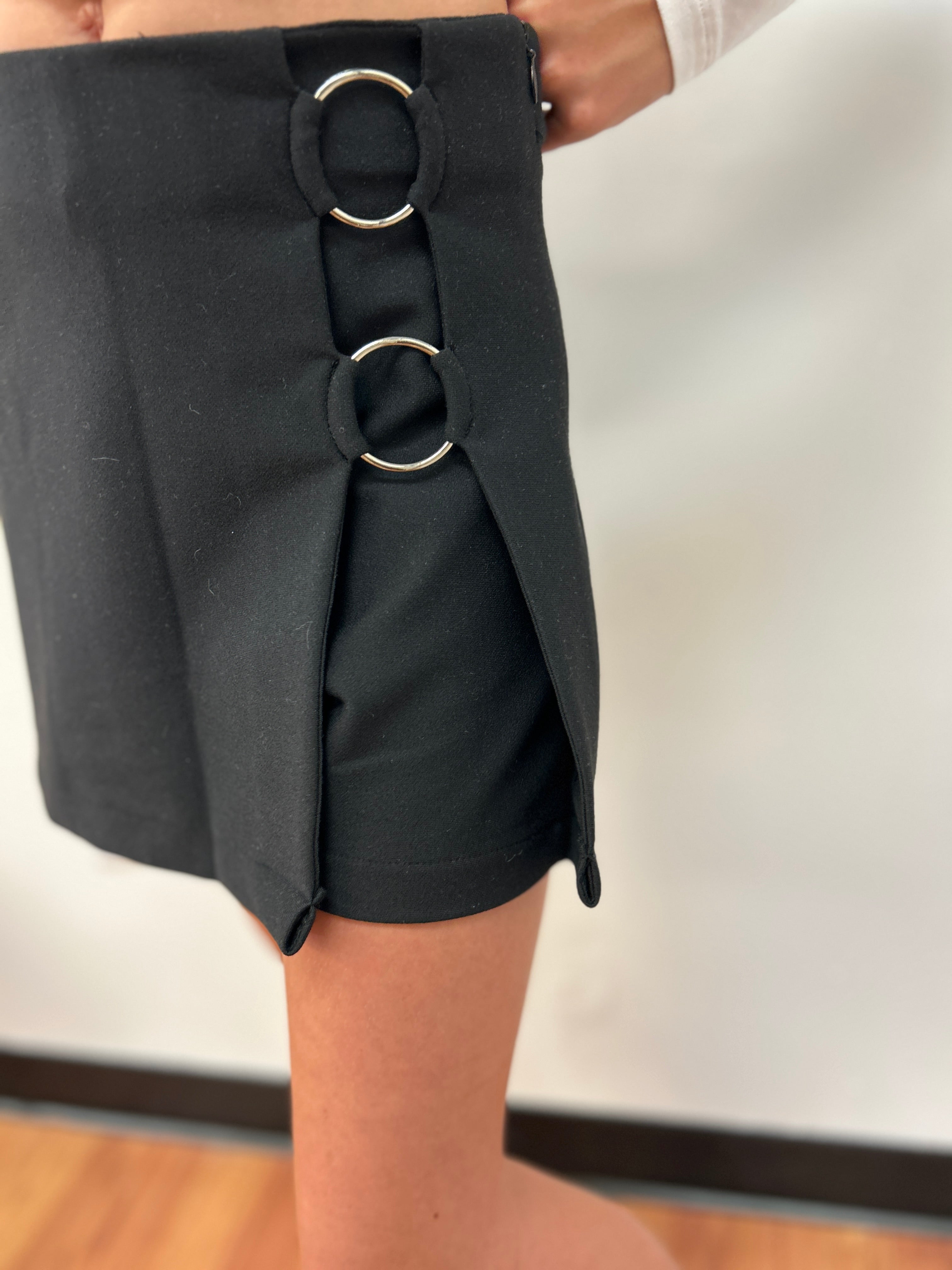 Mayoral Girls Silver Ring Skort