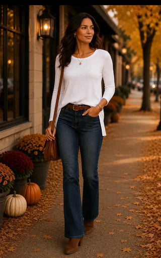 Liverpool Long Sleeve Modal Blouse
