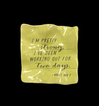 Dem Ceramic Notepaper Magnet - All About Me Boutique