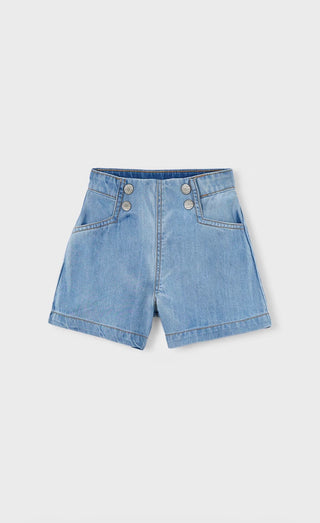 Girls Denim Shorts by Mayoral