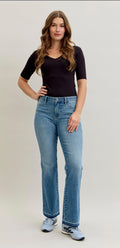 Release Hem Bootcut Jeans