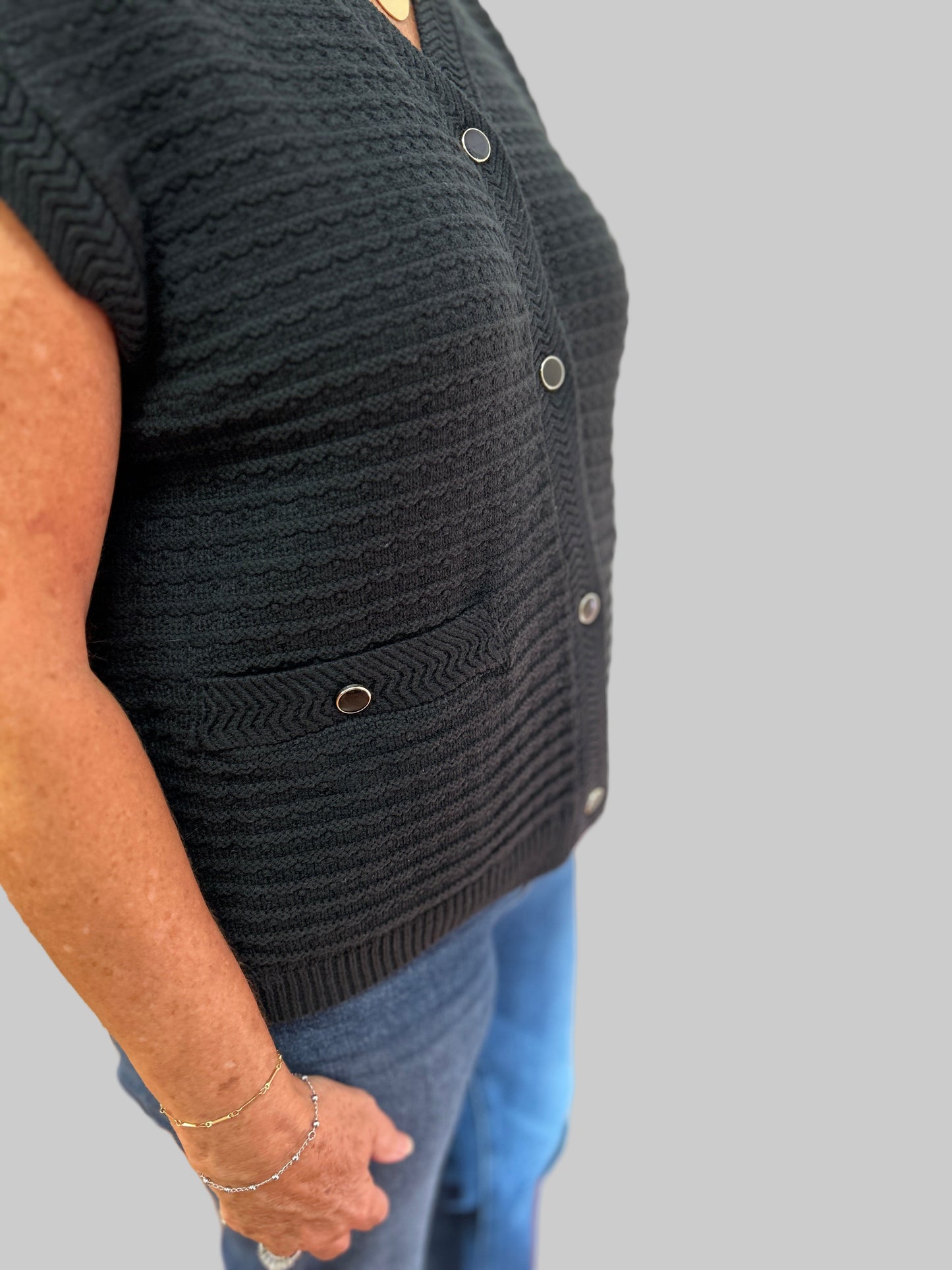 Jacquard Sweater Vest