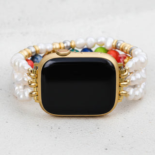 Cape Diablo Chakra Couture Stretch Apple Watch Strap