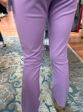 Iscream Girls Vivid Violet Flare Leggings - All About Me Boutique