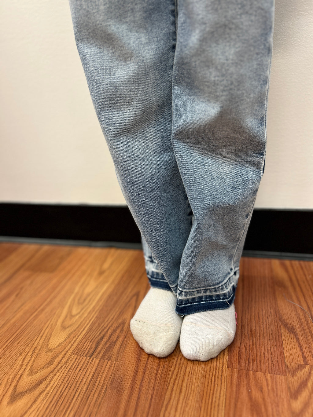 Tractor Girls Released Hem Jeans