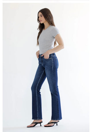 Mica Denim Mid Rise Bootcut Jeans