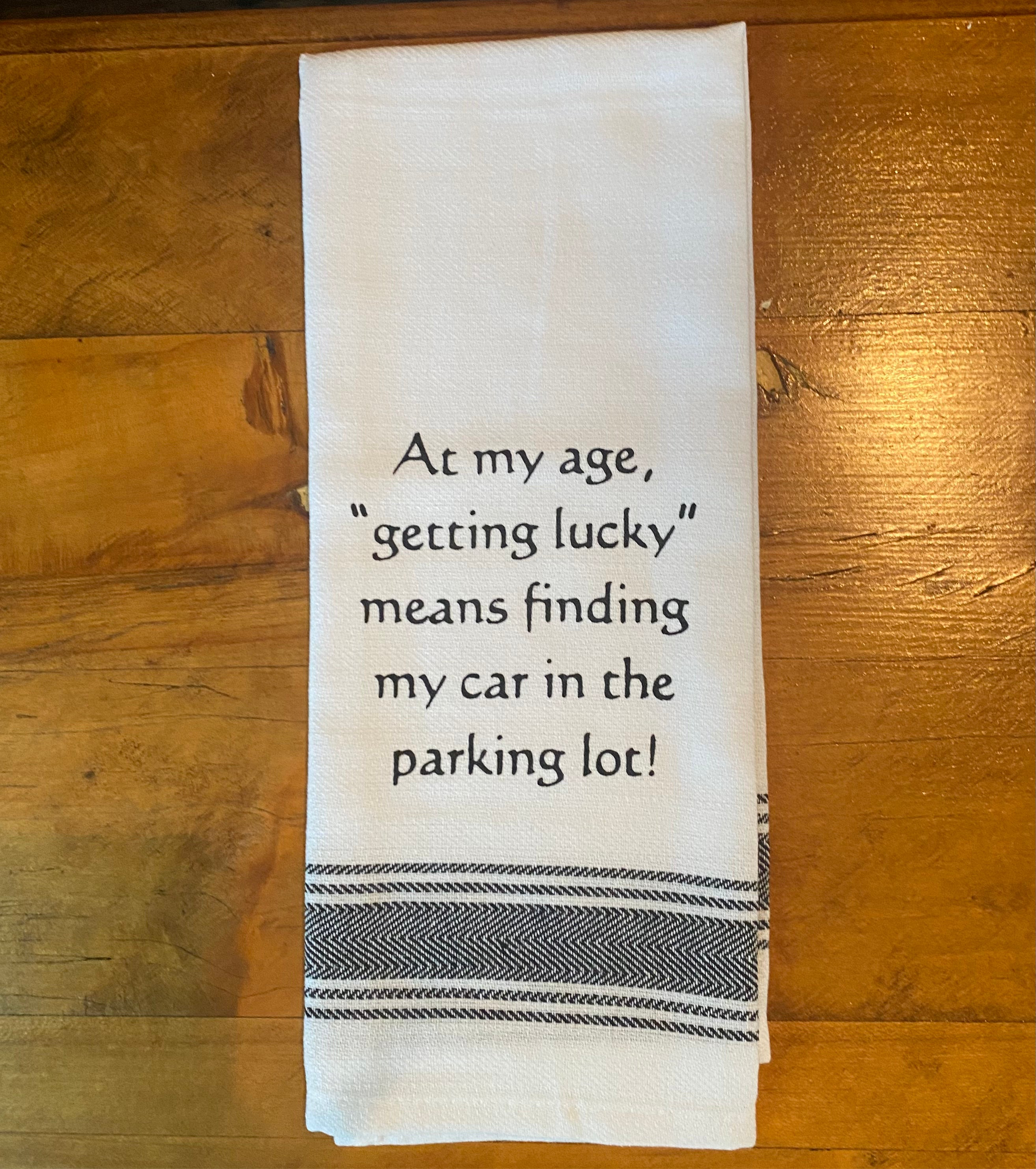 WH  Age Kitchen Towels - Witty and Fun