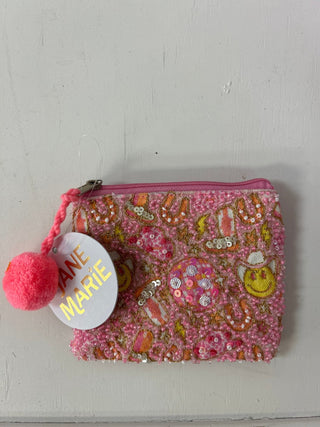 JM - Multi Colored Cowgirl Pattern Coin Purse - All About Me Boutique