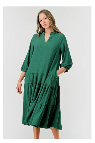 Fiona Midi Dress (plus) - All About Me Boutique