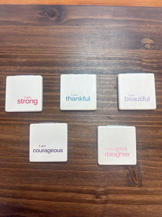 Demdaco Positive Sentiment Pocket Mirrors