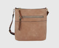 Melina Front Zippered Crossbody