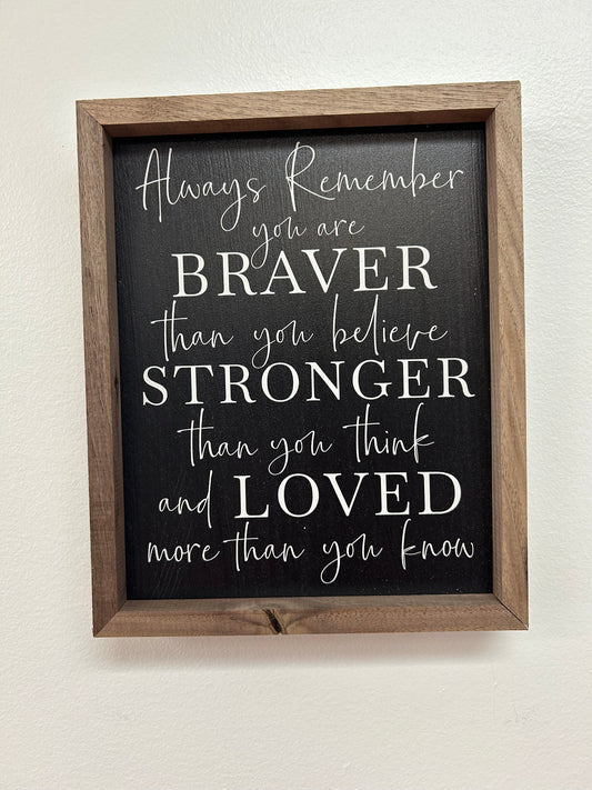 KH-Braver, Stronger, Loved Sentiment