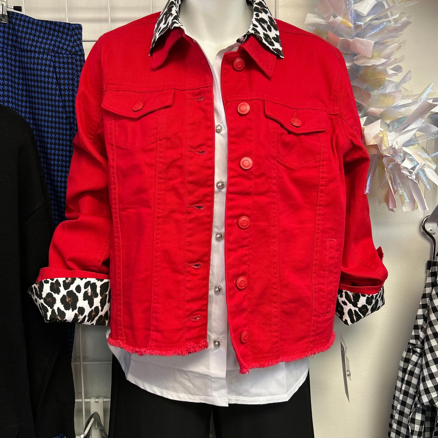 Heart of Pine Frayed Denim Jacket - 5 Colors