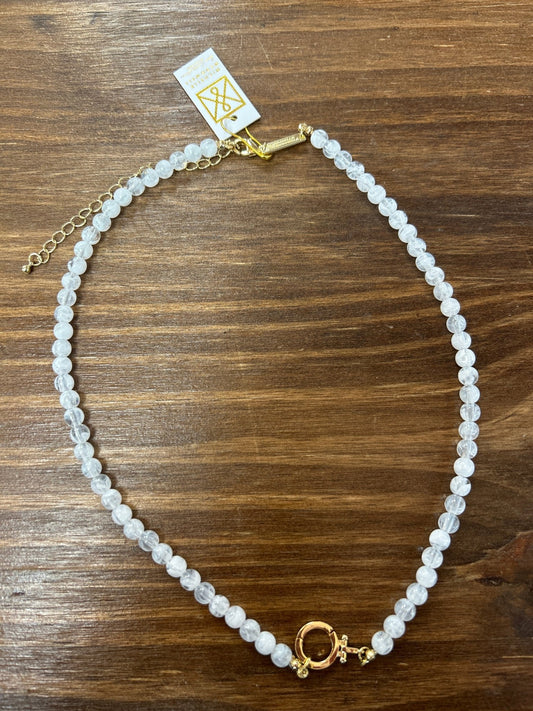 Thea White Necklace by Michelle McDowell - All About Me Boutique