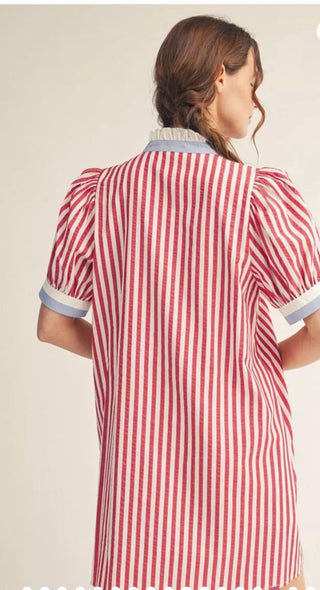 Jodifl Stripe Shift Dress