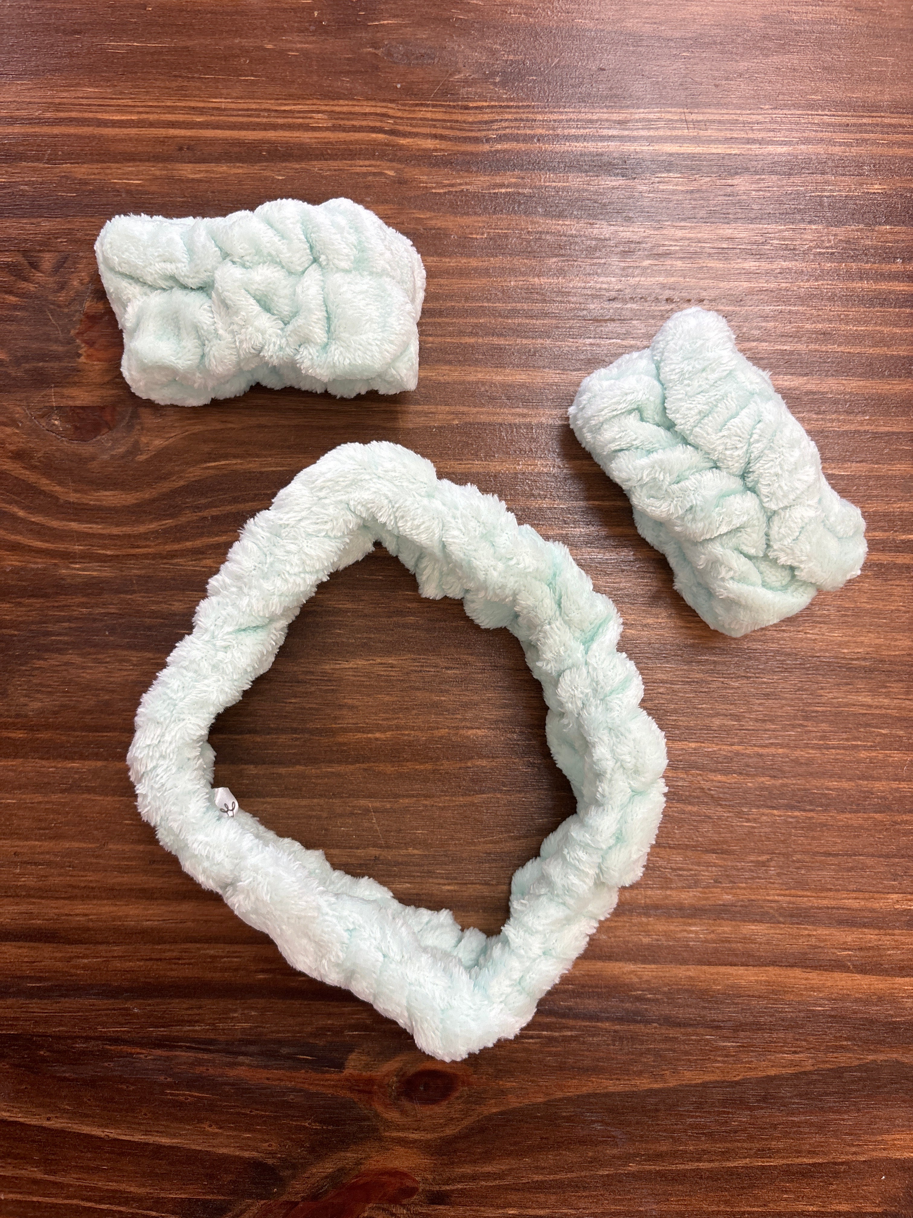 FS-Facewash Spa Headband and Wristband Set