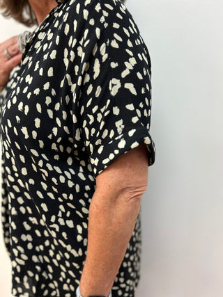 THML Collared Blouse - All About Me Boutique