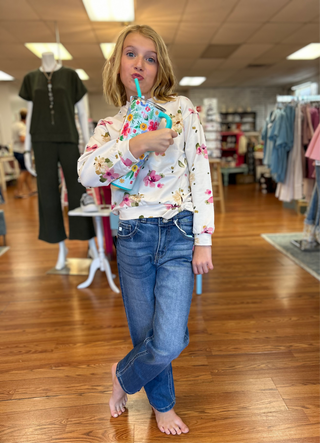 KanCan Girls High Rise Straight Jeans - Eco - Friendly - All About Me Boutique