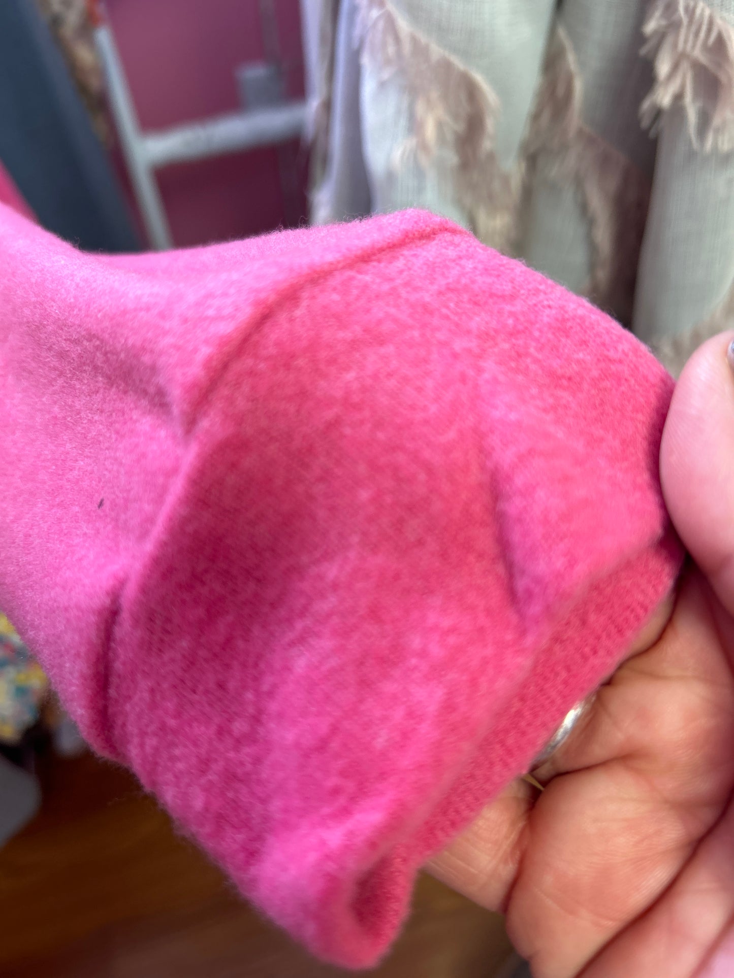 Suzette Girls Oversized Fleece Crop Top - Ultra Soft Brushed Fleece