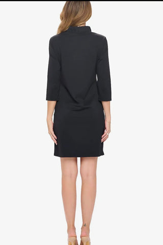Aryeh Brittany Half-Zip Dress