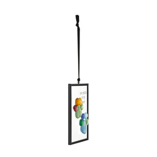 Demdaco Rainbow Paw Prints on My Heart Suncatcher