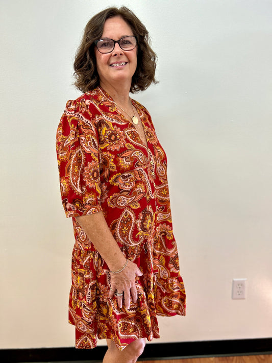 Pretty Paisley Dress