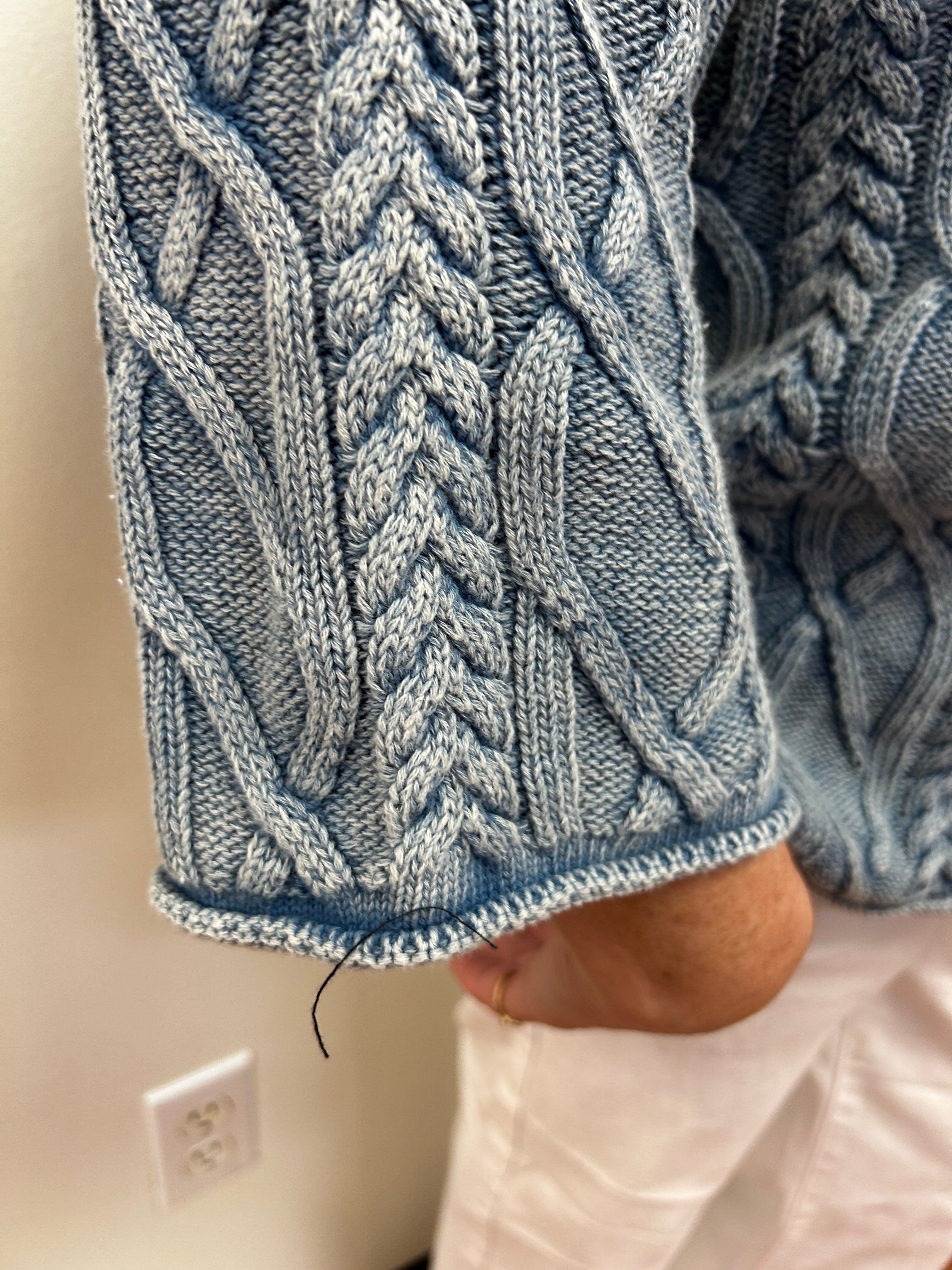 Mineral Wash Sweater by Pixie+Ivy