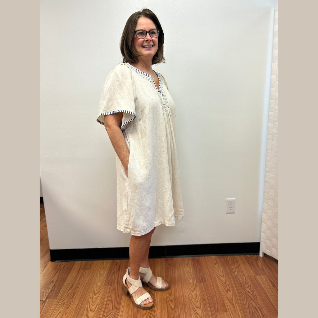 Linen Luxury Dress by Umgee