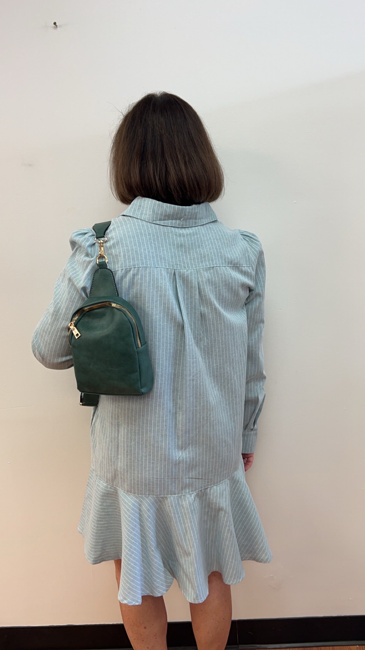 Allie Pinstripe Dress