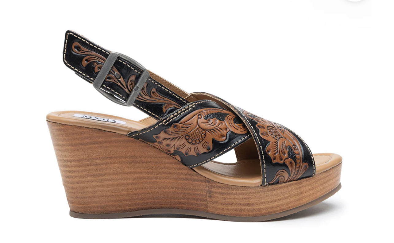 Flower Ridge Sandals by Myra