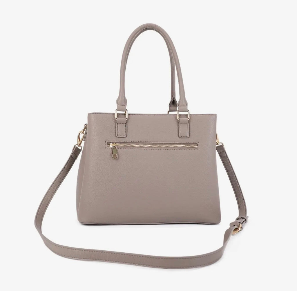 Jia Three Compartment Satchel