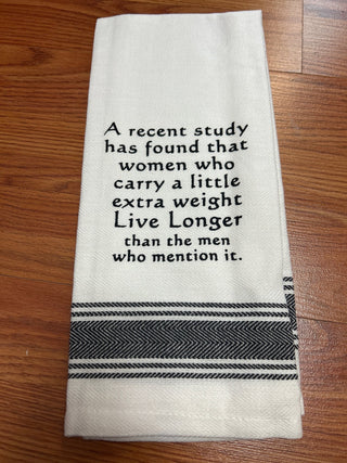 WH Snarky Sayings Kitchen Towels - Witty and Fun - All About Me Boutique