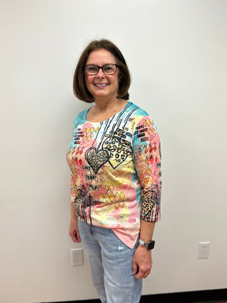 Tee Party Top by Creations - All About Me Boutique