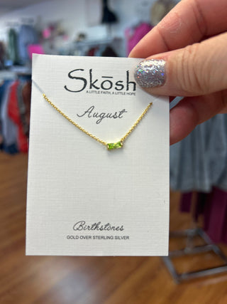 Birthstone Pendant Necklaces by Skosh - All About Me Boutique