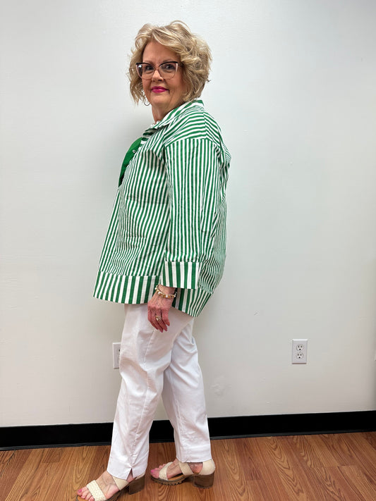 Twice Striped Blouse by Entro