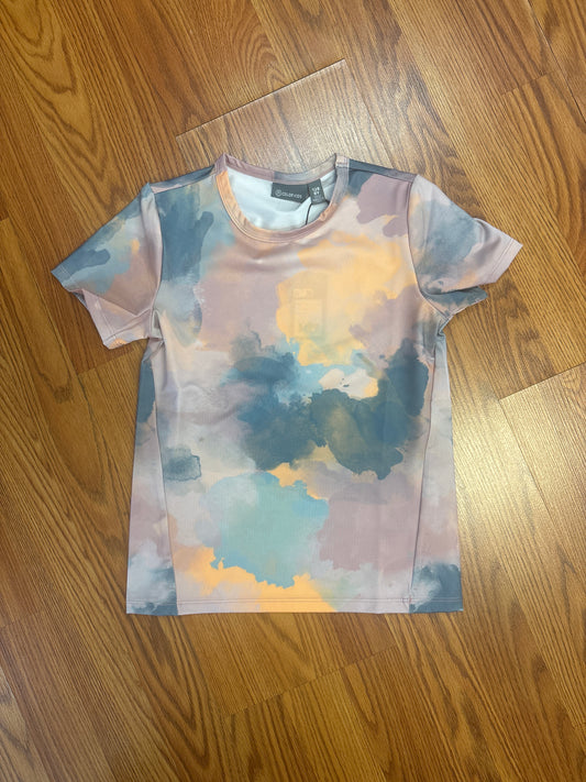 Color Kids Girls Tie Dye Short Sleeve Tee