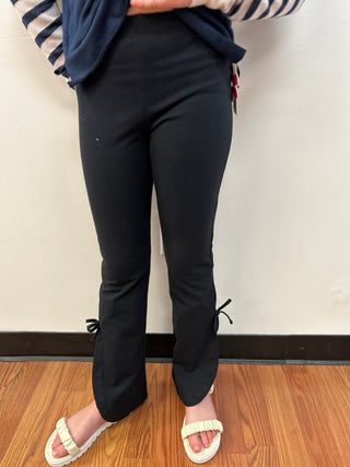 PF - Side Ties Yoga Pants - All About Me Boutique