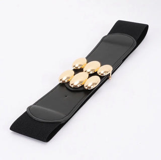 Stretch Belt with Metal Buckle
