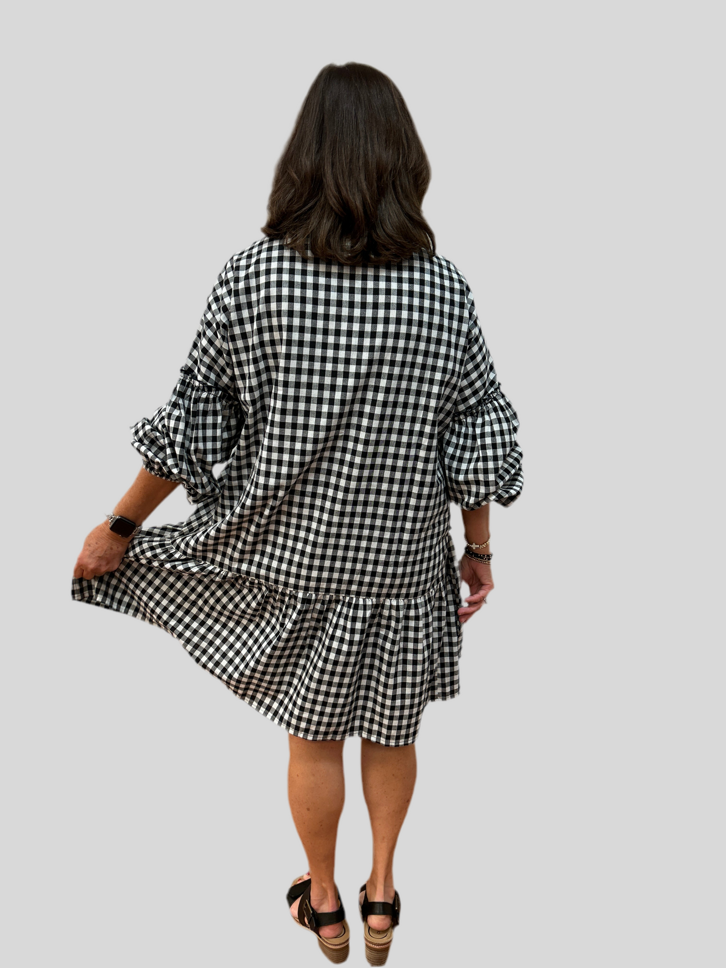 Mary Ruffle Dress by Mud Pie