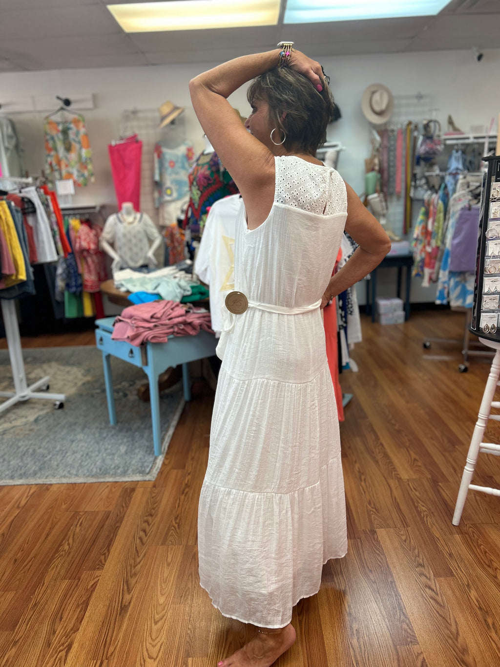 Graceful Ivory Dress