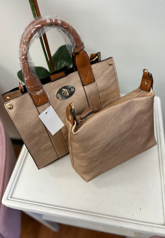 Two For The Money Purse - 2 in 1 Satchel Bag