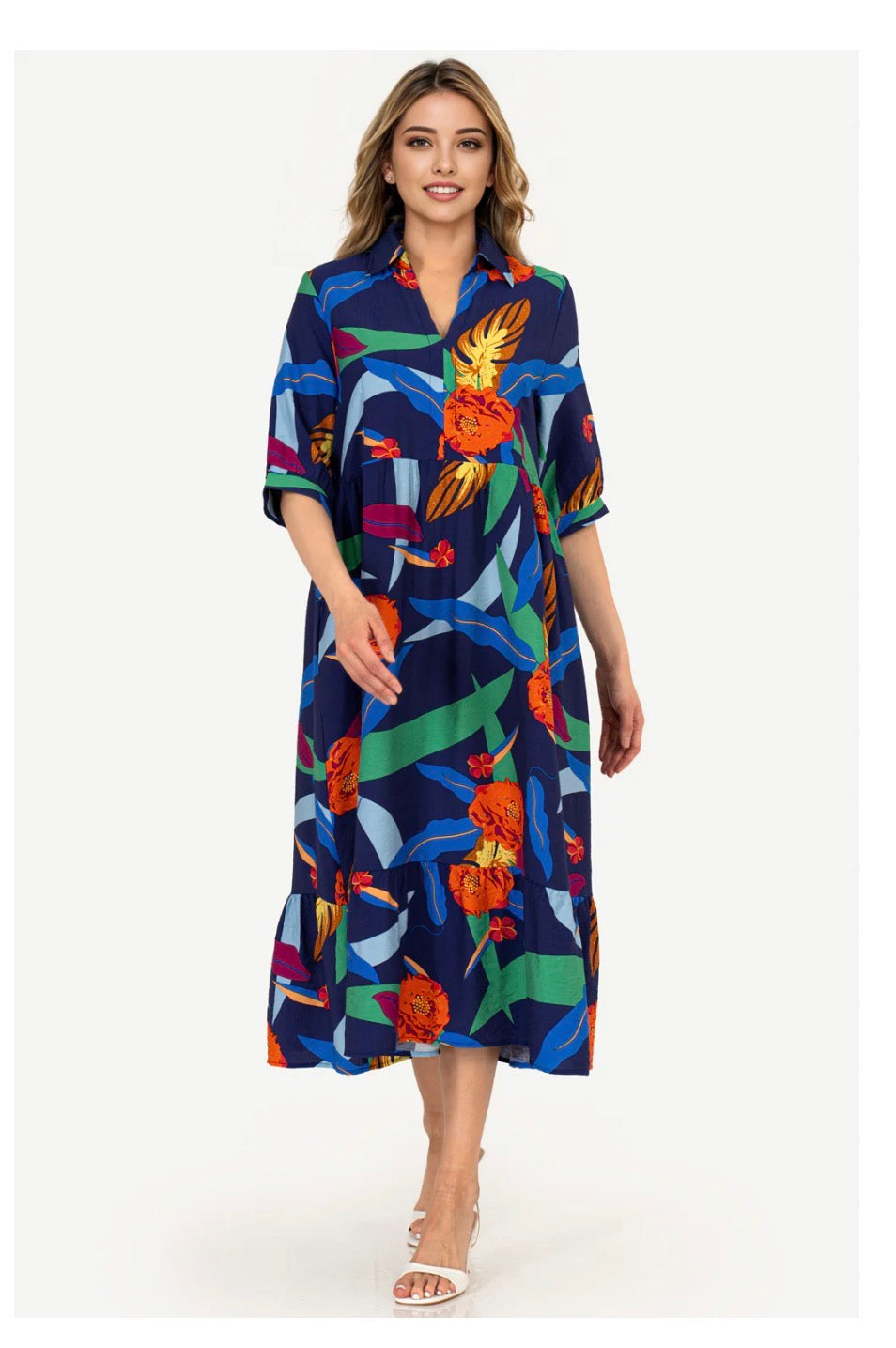 Take Me To The Tropics Dress by Pixie+Ivy