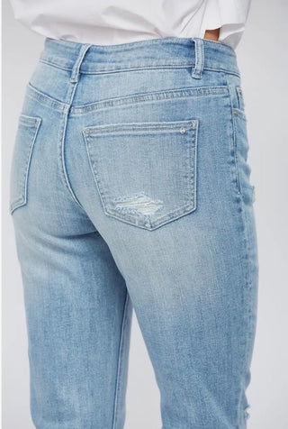 Mica Denim Crop Jeans - All About Me Boutique