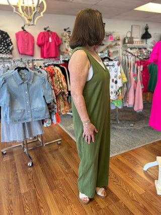 Linen Jumper by Double Zero - All About Me Boutique