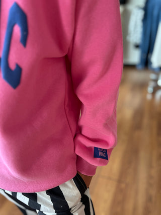 Lulu Mac Girls Pink/Purple Puff Sweatshirt